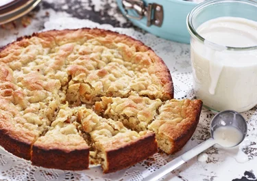Äppelpaj med mandel