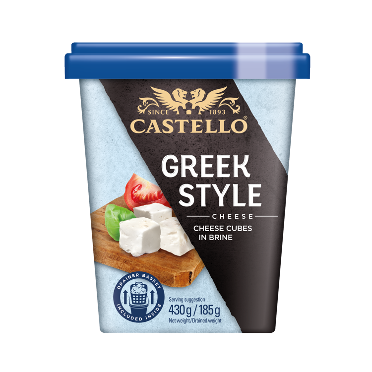 Castello® Marinated Fetta Cubes with Garlic and Herbs Castello