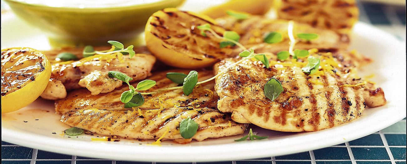 Grekisk Kyckling med Grilloumi