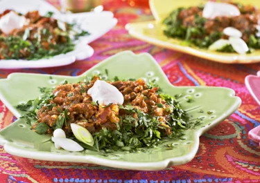 Grillad auberginegryta