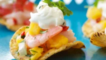 Ceviche på räkor