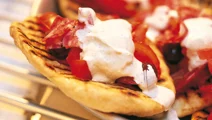 Pizza på grillen