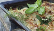 Lette flødekartofler med krydderurter