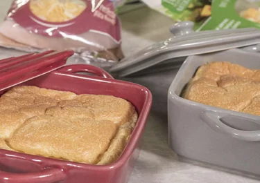 Soufflé de queso esponjoso