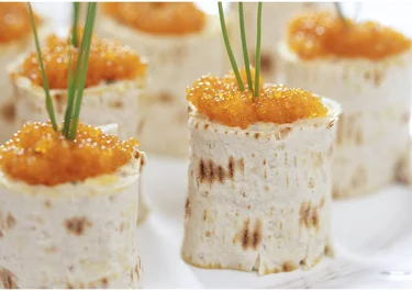 Snittar med löjrom
