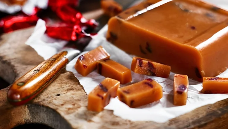Tranebær toffee