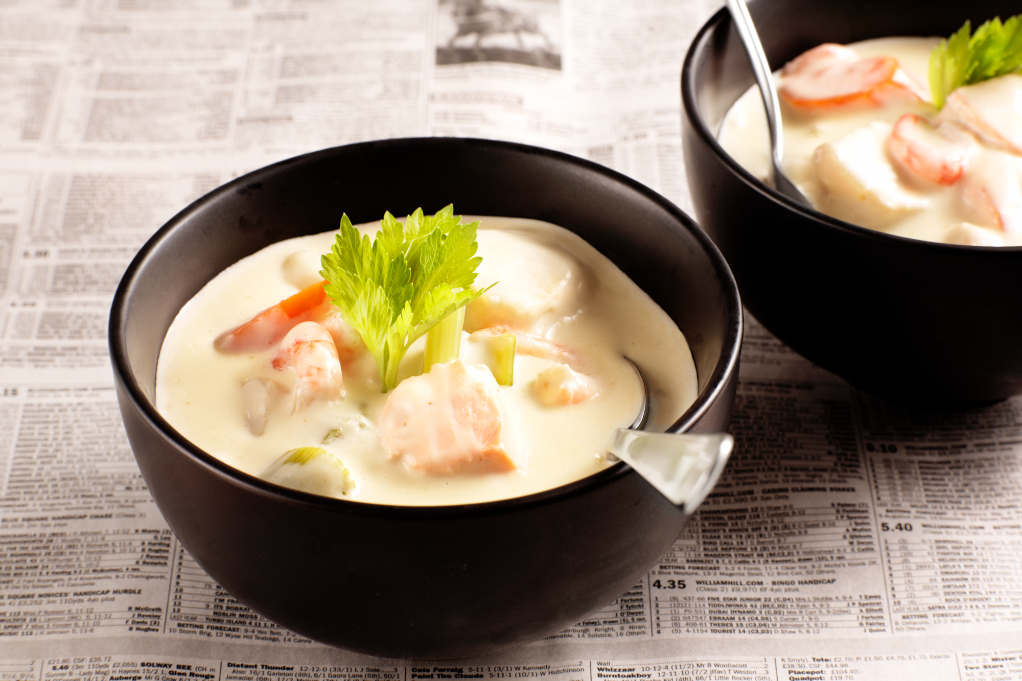 Cremige Meeresfrüchtesuppe (Rezept) | Arla - Rezept