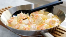Fisk- och skaldjurspanna