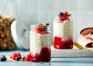 Overnight oats med havredrik