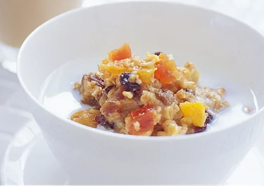 Müsligröt med frukt