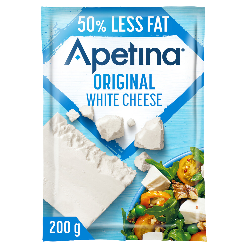 Apetina White Cheese Block (50% Less Fat) 200g