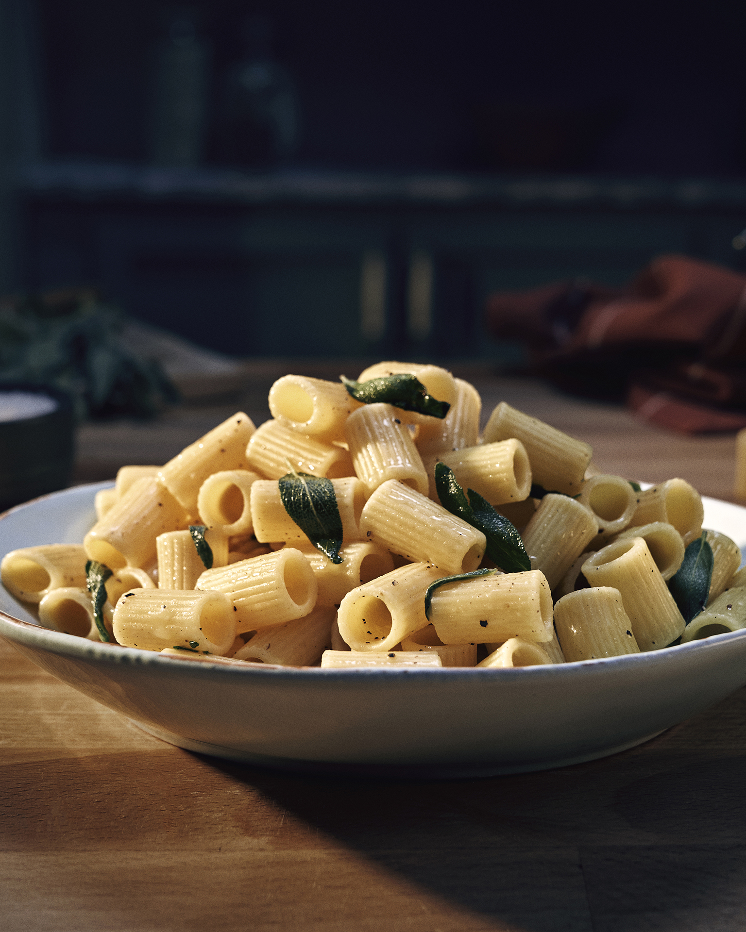 Pasta met salieboter