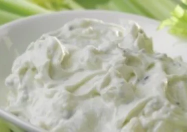 Haz tu propia salsa de queso azul