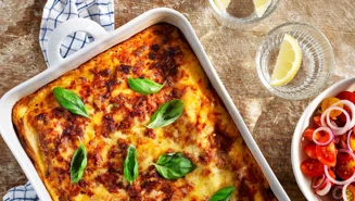 Lactose-free lasagne