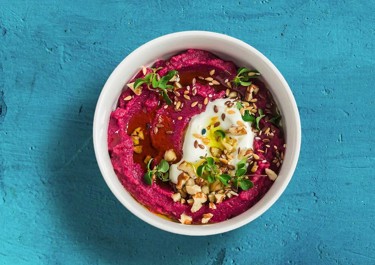 Maukas punajuurihummus