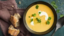 Græskarsuppe med ingefær