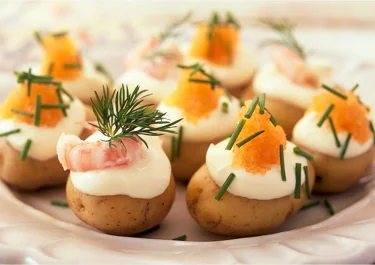 Stinas fyllda färskpotatis