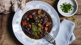 Beef bourguignon