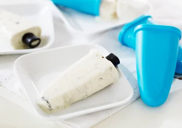 Vaniljglass med saltlakrits