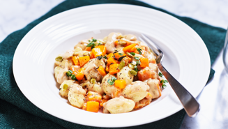 Butternut squash gnocchi