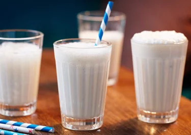 Bananenshake met karnemelk