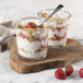 Overnight oats med smak av cheesecake