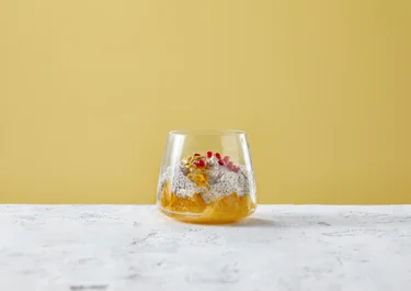 Lactosevrije sinaasappel chia pudding