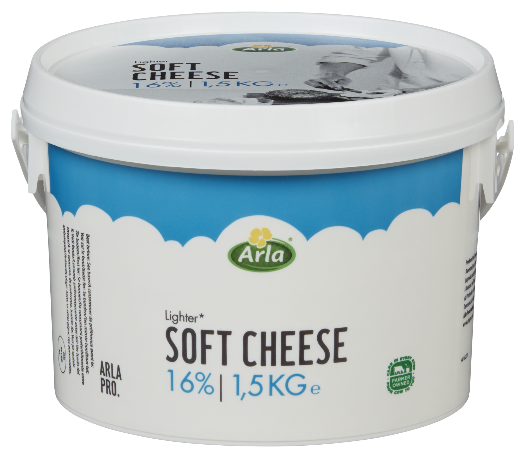 Arla Pro Soft Cheese Reduced Fat (16%) 1.5kg