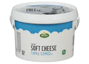 Arla Pro Cream Cheese Naturel 16%. Spann