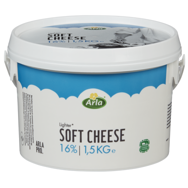 Arla Pro Soft Cheese Reduced Fat (16%) 1.5kg