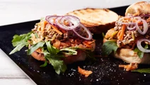 Sloppy Joe burger
