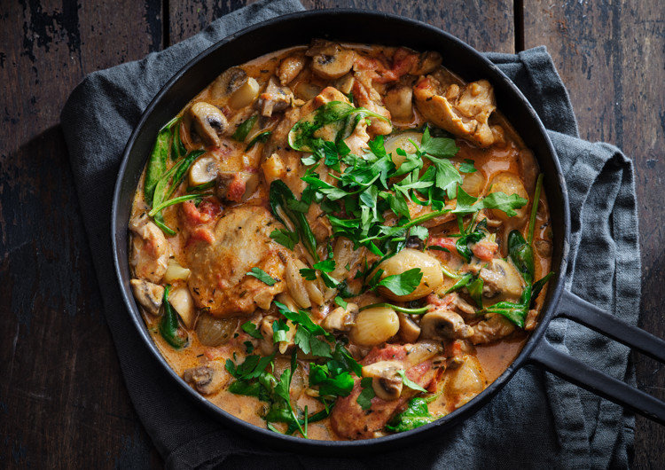 Kyckling Marengo - Recept | Arla