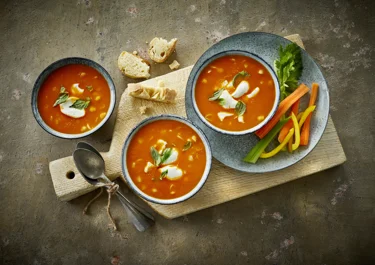 Tomato and carrot soup
