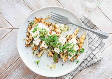 Grillatut kesäkurpitsat
