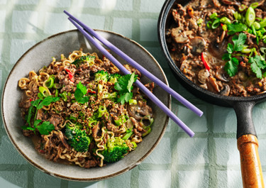 Asiatisk köttfärsgryta
