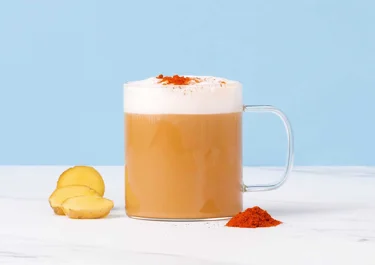 Lactose-free chai latte
