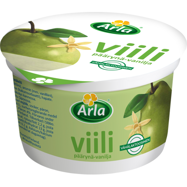 Arla päärynä-vaniljaviili 200g, laktoositon