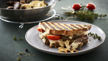 Beef n´cheese toast