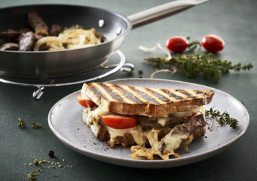 Beef n´cheese toast