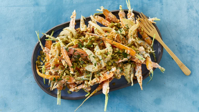Marokkanske gulerødder med linser