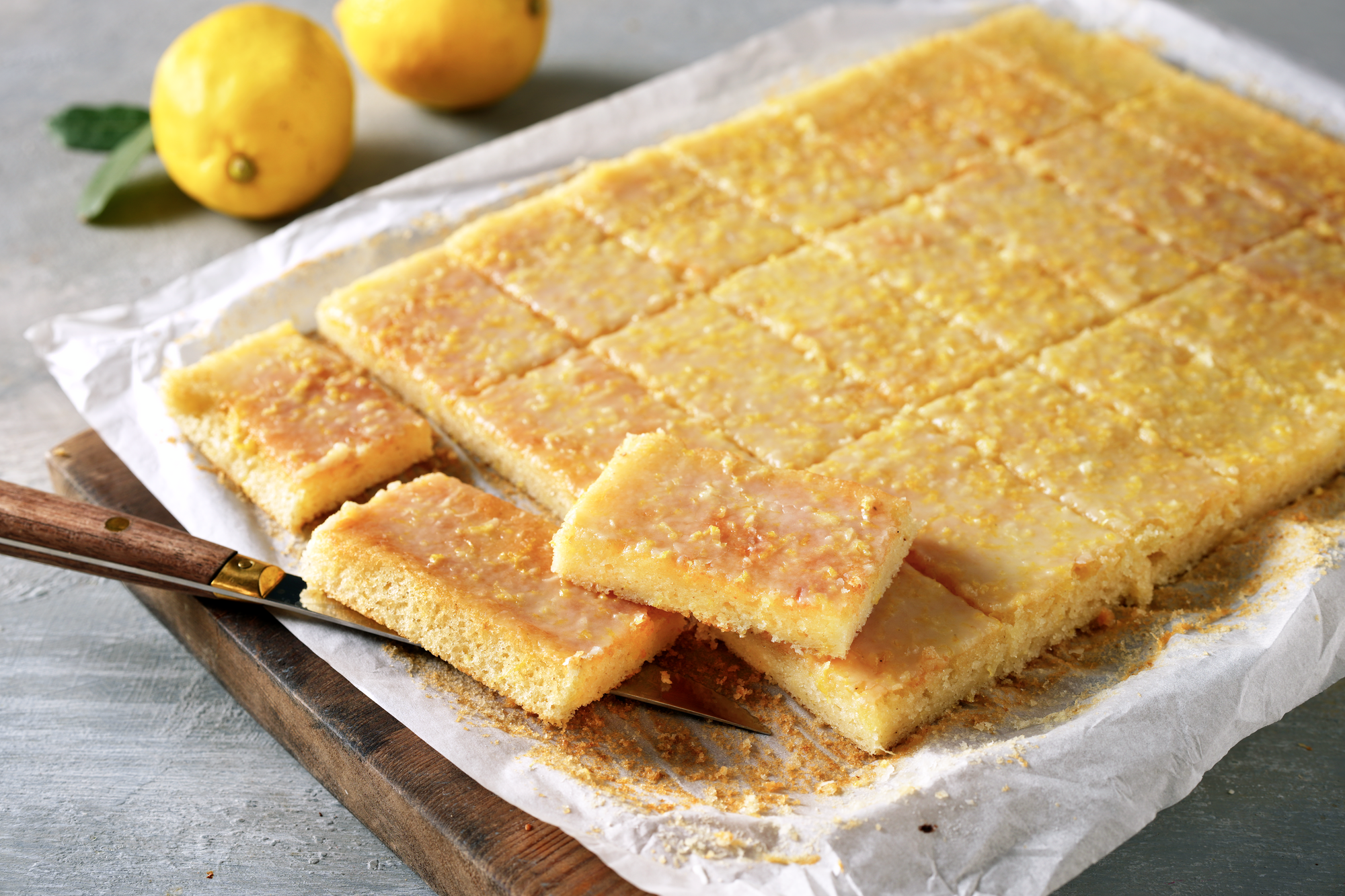 Citronkaka i långpanna 