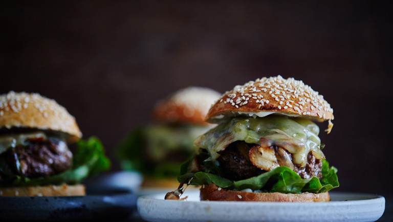 Philly Style Steak Burger
