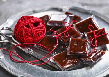 Pehmeät suklaakolakaramellit