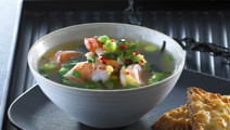 Tangsuppe med ostebrød