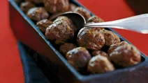 Ädla julköttbullar med älgfärs