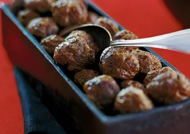 Ädla julköttbullar med älgfärs