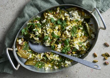 Zucchini i ugn