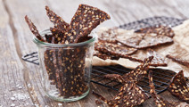 Rugbrødschips