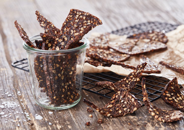 Rugbrødschips