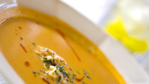 Butternut and Red Pepper Soup